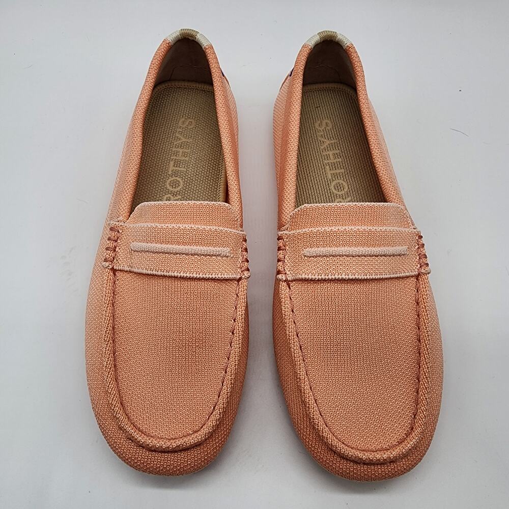 Rothy's The Daily Driver‎ in Tropical Peach Slip-on Loafers Size 7.5